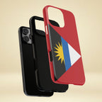 Antigua and Barbuda Flag Tough Phone Case Tough Case La Vie Bien Antigua and Barbuda Flag Tough Phone Case