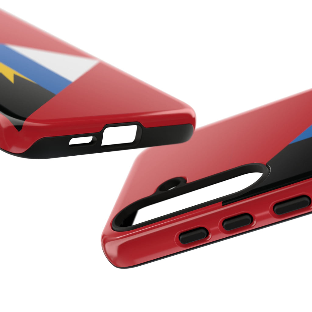 Antigua and Barbuda Flag Tough Phone Case Tough Case La Vie Bien Antigua and Barbuda Flag Tough Phone Case
