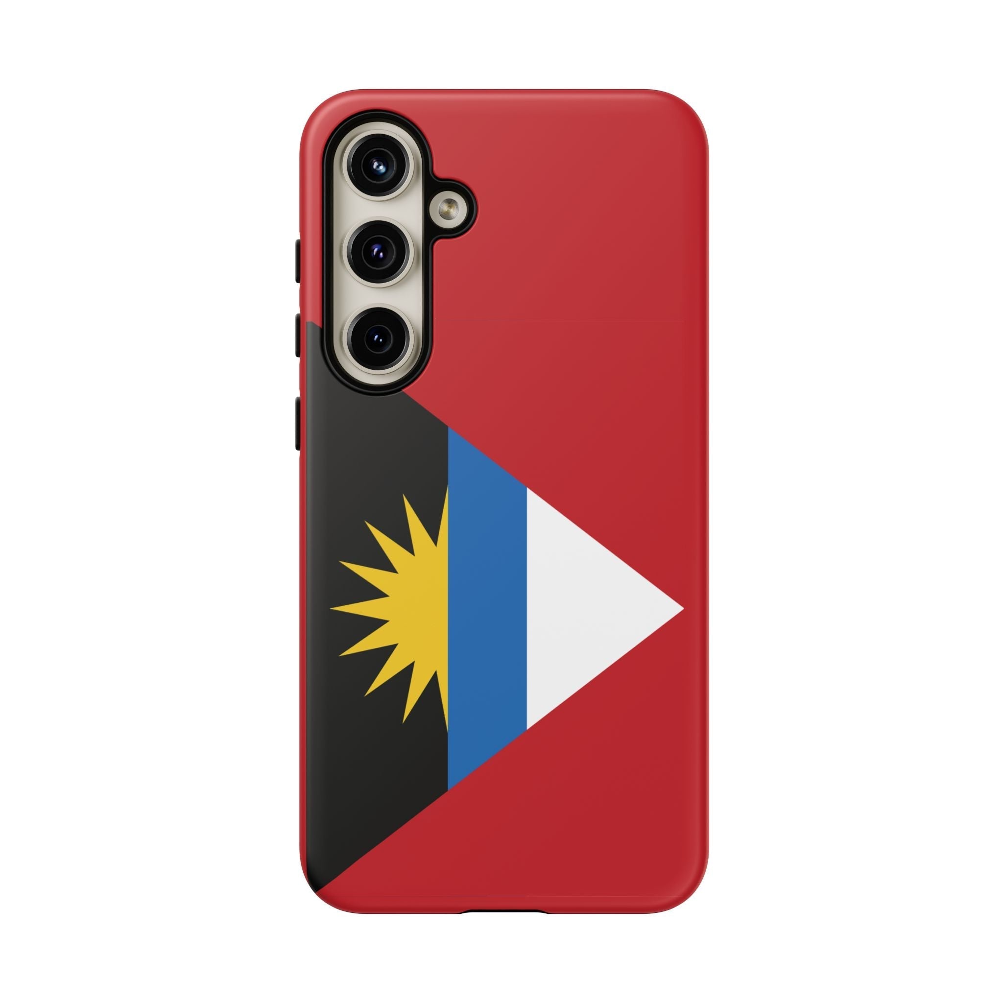 Antigua and Barbuda Flag Tough Phone Case Tough Case La Vie Bien Antigua and Barbuda Flag Tough Phone Case