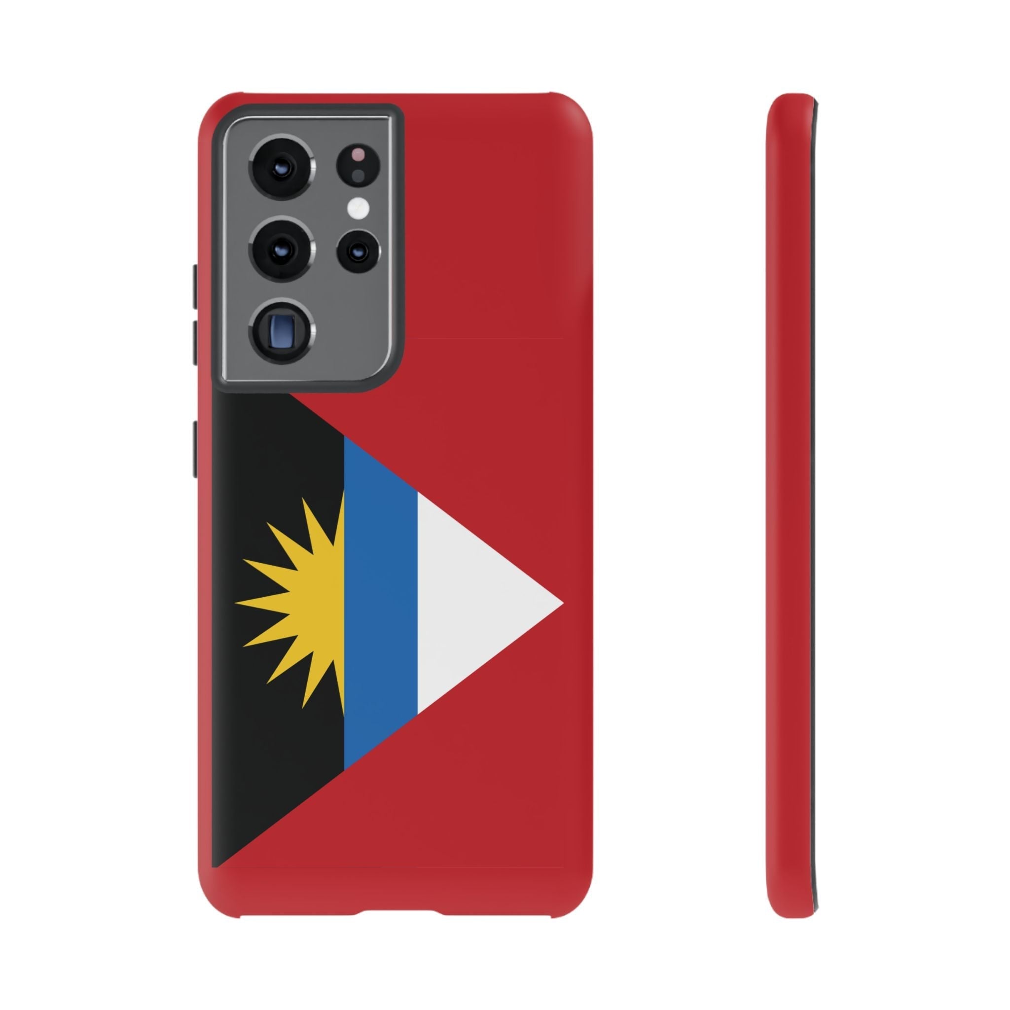 Antigua and Barbuda Flag Tough Phone Case Tough Case La Vie Bien Antigua and Barbuda Flag Tough Phone Case