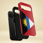 Antigua and Barbuda Flag Tough Phone Case Tough Case La Vie Bien Antigua and Barbuda Flag Tough Phone Case