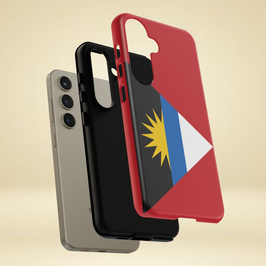 Antigua and Barbuda Flag Tough Phone Case Tough Case La Vie Bien Antigua and Barbuda Flag Tough Phone Case