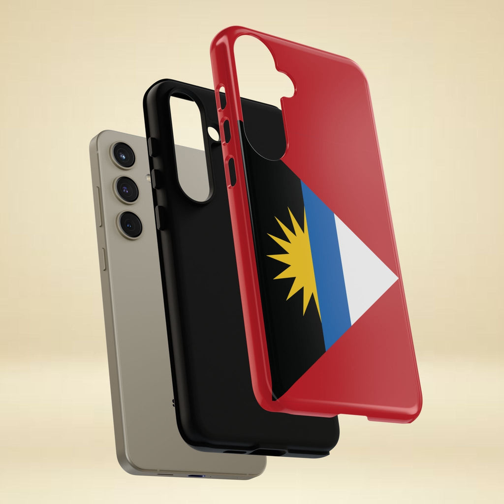 Antigua and Barbuda Flag Tough Phone Case Tough Case La Vie Bien Antigua and Barbuda Flag Tough Phone Case