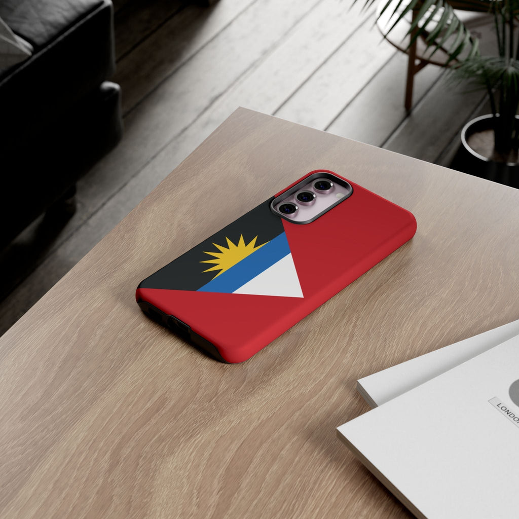 Antigua and Barbuda Flag Tough Phone Case Tough Case La Vie Bien Antigua and Barbuda Flag Tough Phone Case