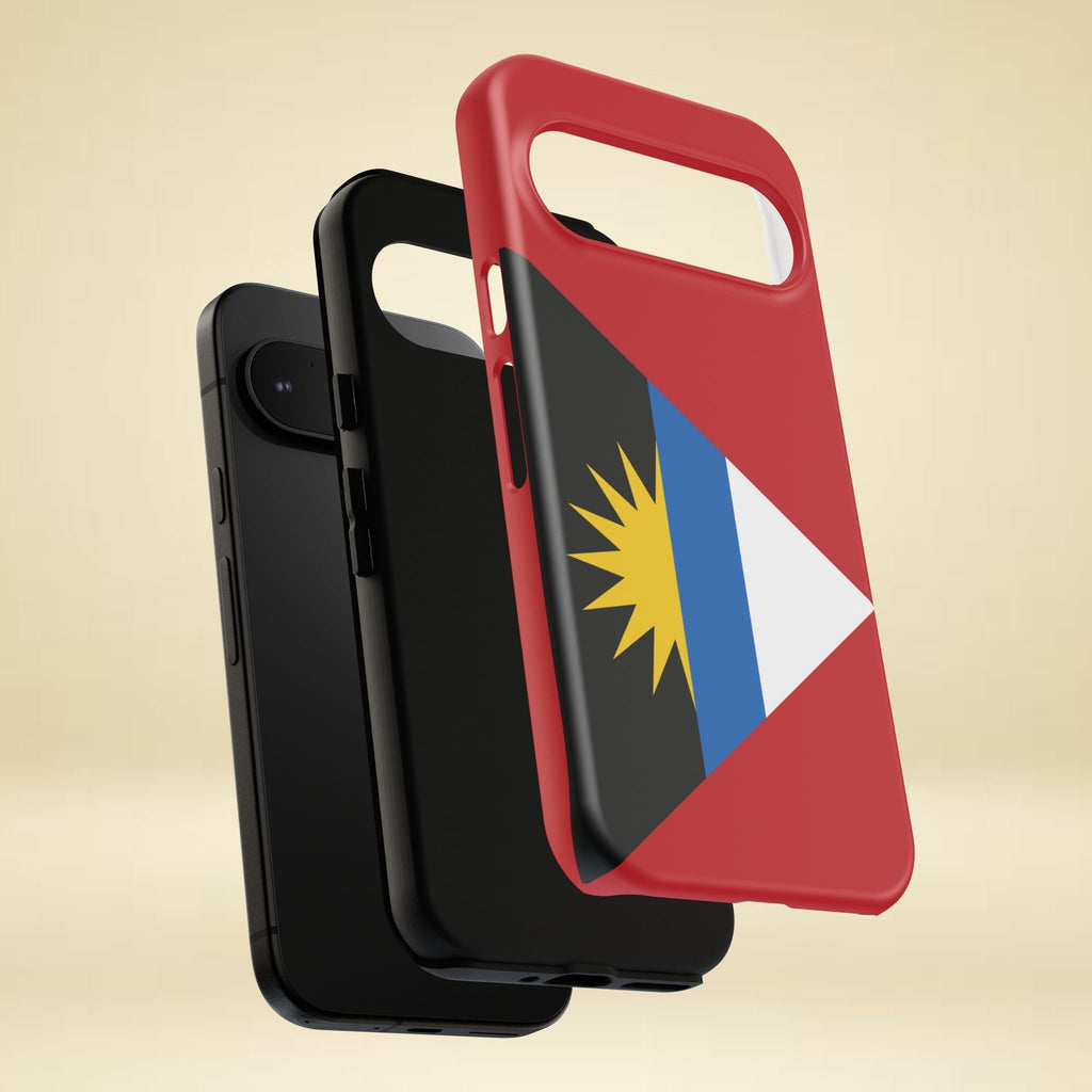 Antigua and Barbuda Flag Tough Phone Case Tough Case La Vie Bien Antigua and Barbuda Flag Tough Phone Case