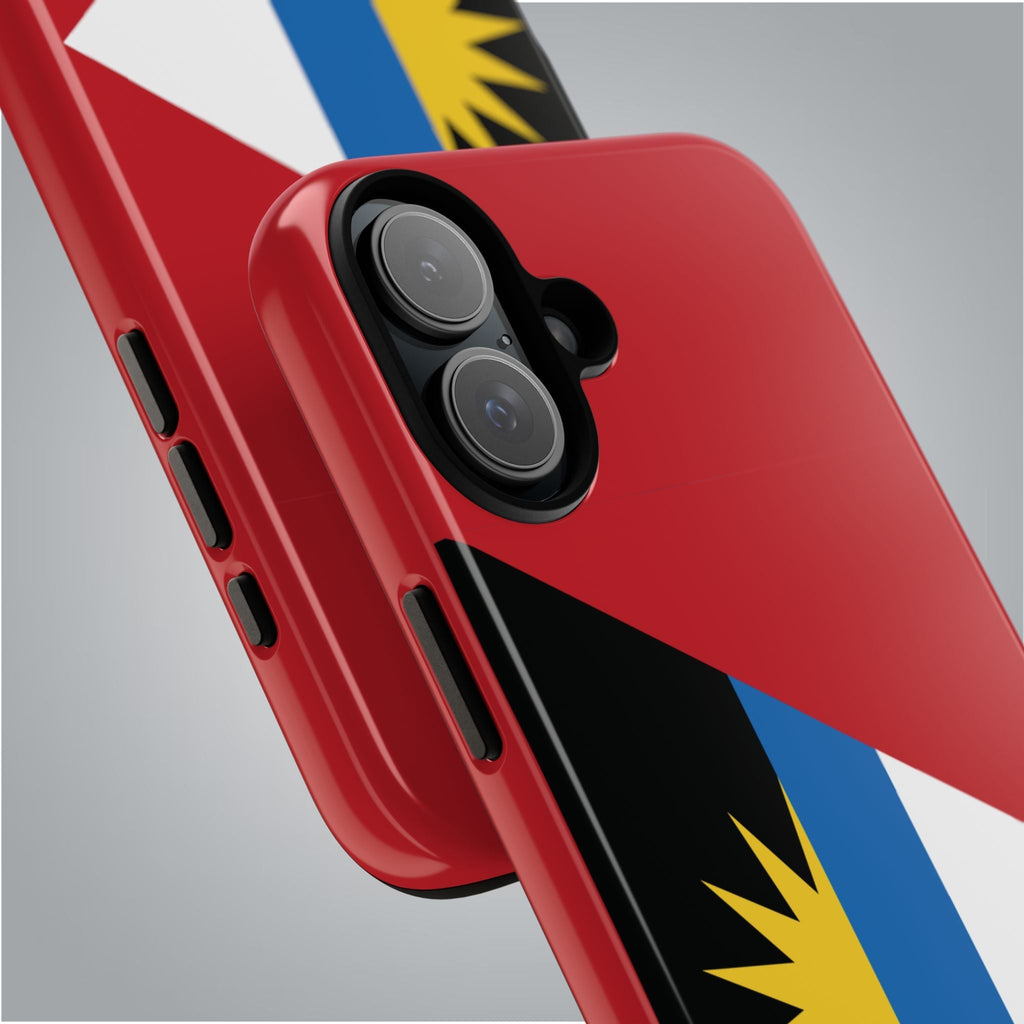 Antigua and Barbuda Flag Tough Phone Case Tough Case La Vie Bien Antigua and Barbuda Flag Tough Phone Case