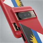 Antigua and Barbuda Flag Tough Phone Case Tough Case La Vie Bien Antigua and Barbuda Flag Tough Phone Case