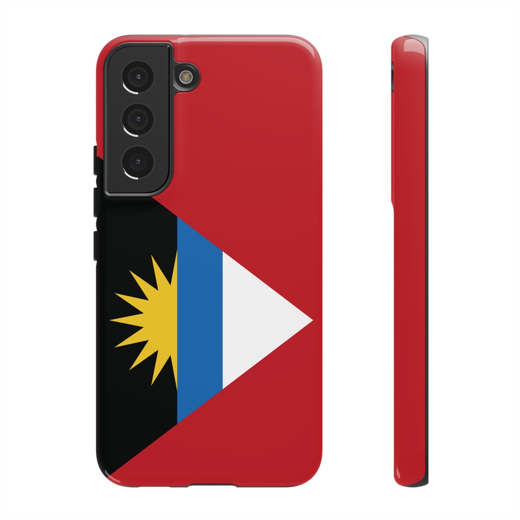 Antigua and Barbuda Flag Tough Phone Case Tough Case La Vie Bien Antigua and Barbuda Flag Tough Phone Case
