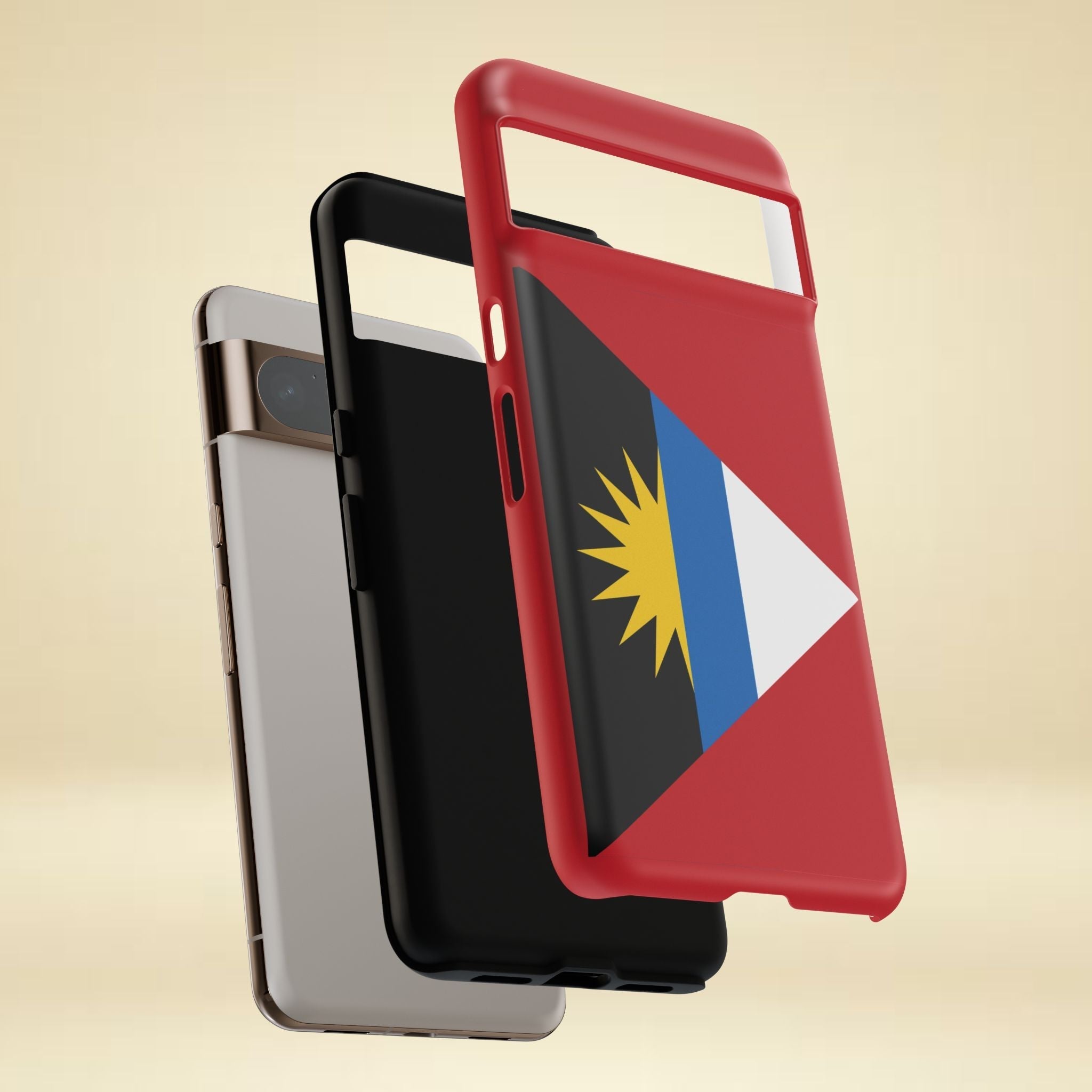 Antigua and Barbuda Flag Tough Phone Case Tough Case La Vie Bien Antigua and Barbuda Flag Tough Phone Case