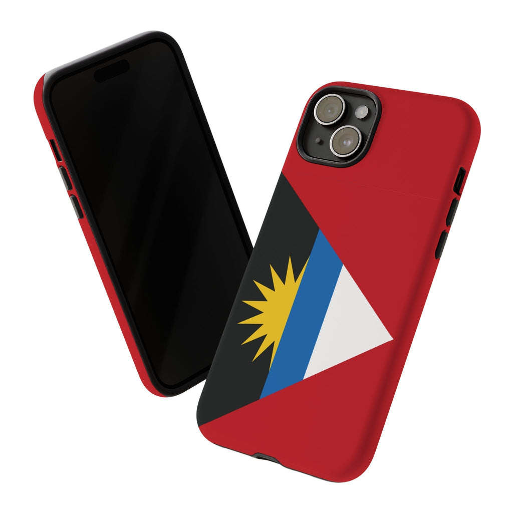 Antigua and Barbuda Flag Tough Phone Case Tough Case La Vie Bien Antigua and Barbuda Flag Tough Phone Case