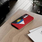 Antigua and Barbuda Flag Tough Phone Case Tough Case La Vie Bien Antigua and Barbuda Flag Tough Phone Case