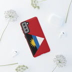 Antigua and Barbuda Flag Tough Phone Case Tough Case La Vie Bien Antigua and Barbuda Flag Tough Phone Case