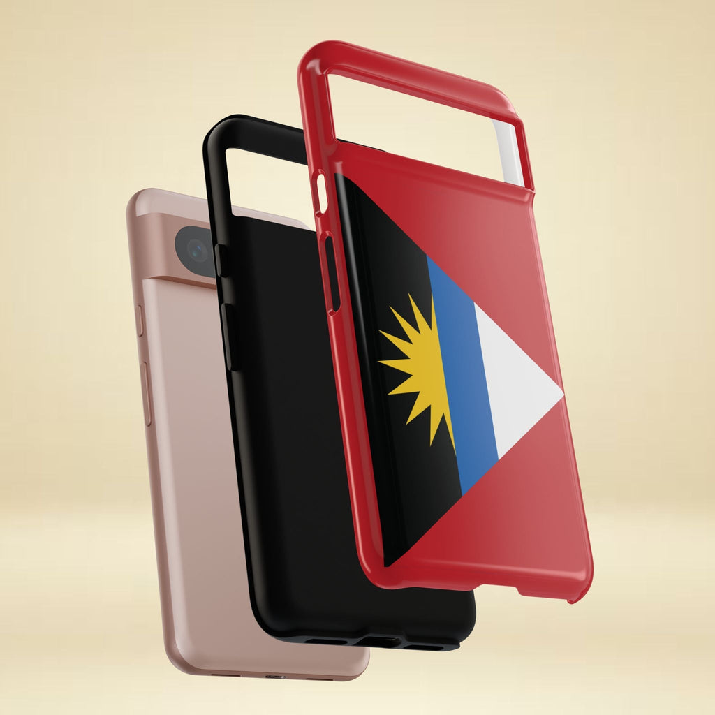 Antigua and Barbuda Flag Tough Phone Case Tough Case La Vie Bien Antigua and Barbuda Flag Tough Phone Case