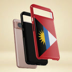 Antigua and Barbuda Flag Tough Phone Case Tough Case La Vie Bien Antigua and Barbuda Flag Tough Phone Case
