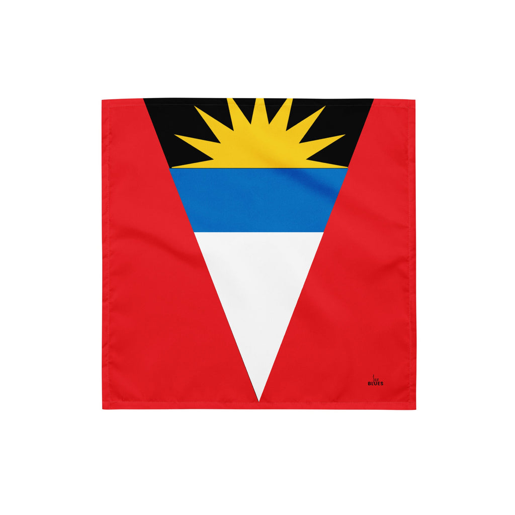 Antigua & Barbuda Flag Bandana All-Over Print Bandana La Vie Bien Antigua & Barbuda Flag Bandana