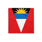 Antigua & Barbuda Flag Bandana All-Over Print Bandana La Vie Bien Antigua & Barbuda Flag Bandana