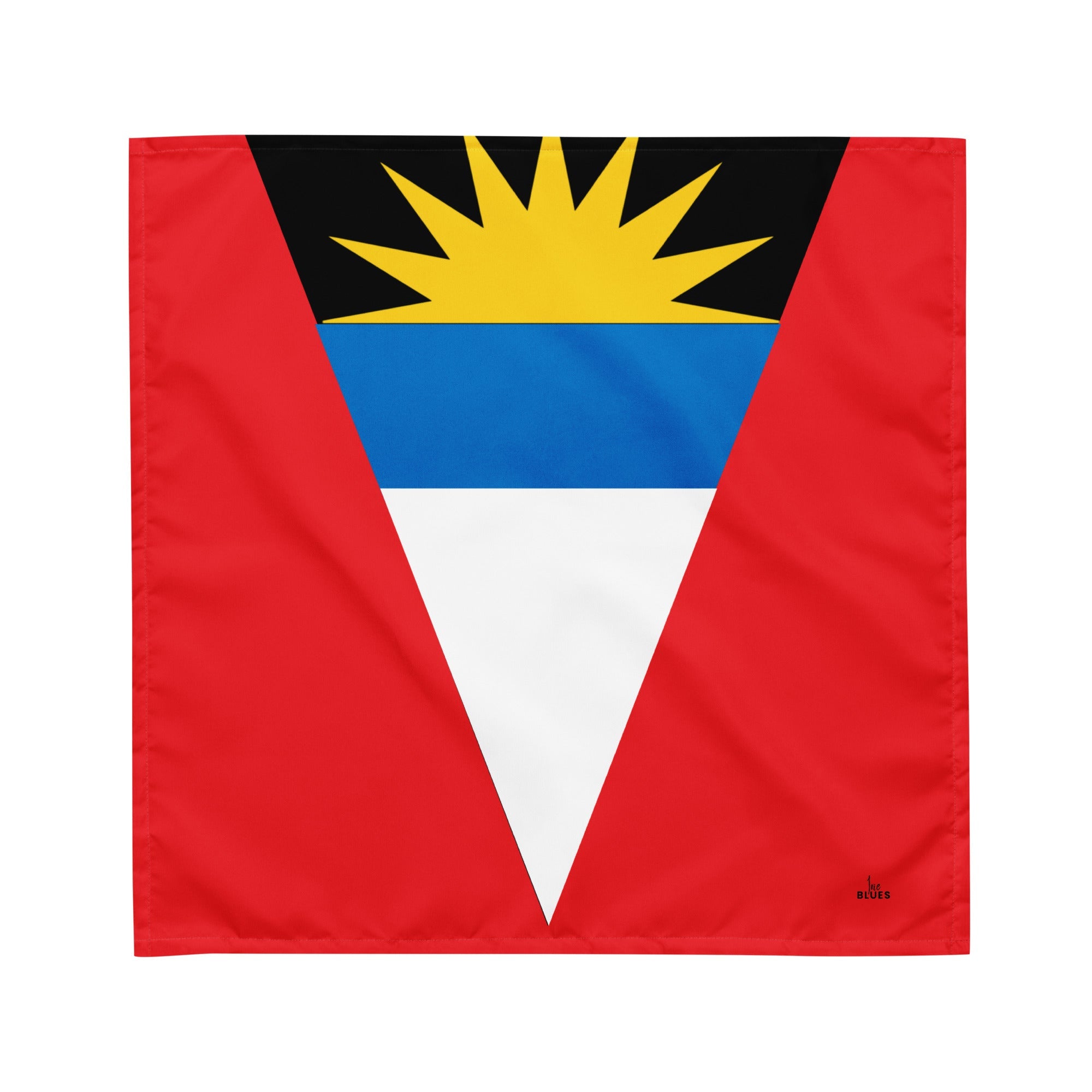 Antigua & Barbuda Flag Bandana All-Over Print Bandana La Vie Bien Antigua & Barbuda Flag Bandana