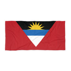 Antigua & Barbuda Flag Beach Towel Beach Towel (Generic Brand) La Vie Bien Antigua & Barbuda Flag Beach Towel