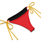 Antigua & Barbuda String Bikini All - Over Print Recycled String Bikini La Vie Bien Antigua & Barbuda String Bikini