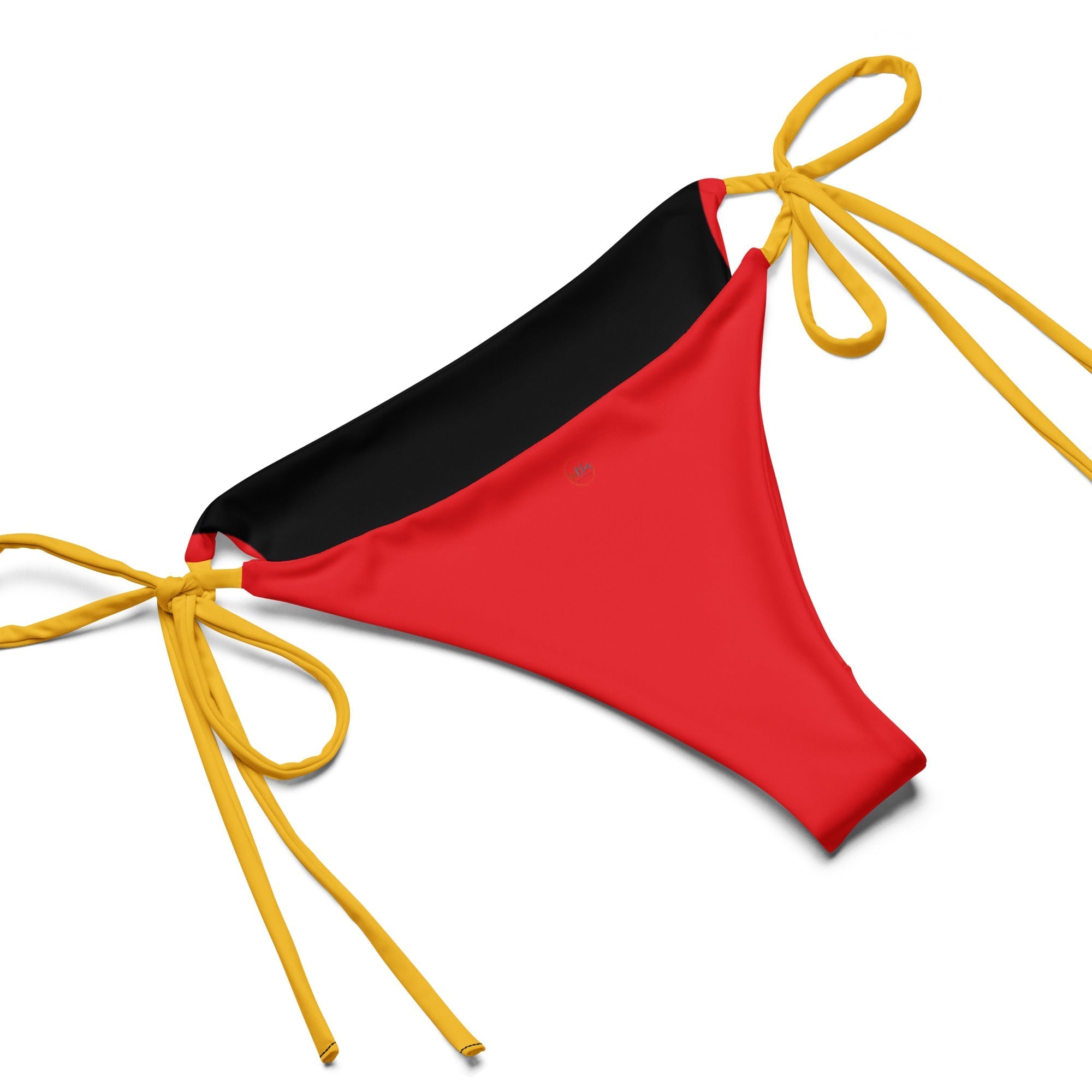 Antigua & Barbuda String Bikini All - Over Print Recycled String Bikini La Vie Bien Antigua & Barbuda String Bikini