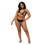 Antigua & Barbuda String Bikini All - Over Print Recycled String Bikini La Vie Bien Antigua & Barbuda String Bikini