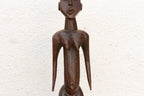 Antique African Carved Wood Mumuye Figure on Stand Accents La Vie Bien Antique African Carved Wood Mumuye Figure on Stand
