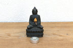 Antique East Asian Patinated Miniature Buddha Figurine La Vie Bien Antique East Asian Patinated Miniature Buddha