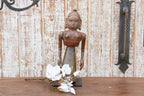 Antique Indian Goddess Wooden Statue