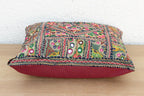 Antique Jeweled Medallion Jaisalmer Pillow La Vie Bien Antique Jeweled Medallion Jaisalmer Pillow