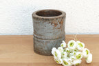 Antique Lavender-Gray Goa Measuring Pot Vase La Vie Bien Antique Lavender-Gray Goa Measuring Pot