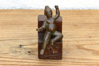 Antique Miniature Lost-Wax Bronze Balakrishna Figurine La Vie Bien Antique Miniature Lost-Wax Bronze Balakrishna