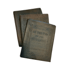 Antique Pocket Bound Books (Kipling, 1920s) - Set of 3