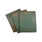 Antique Pocket Bound Books (Kipling, 1920s) - Set of 3