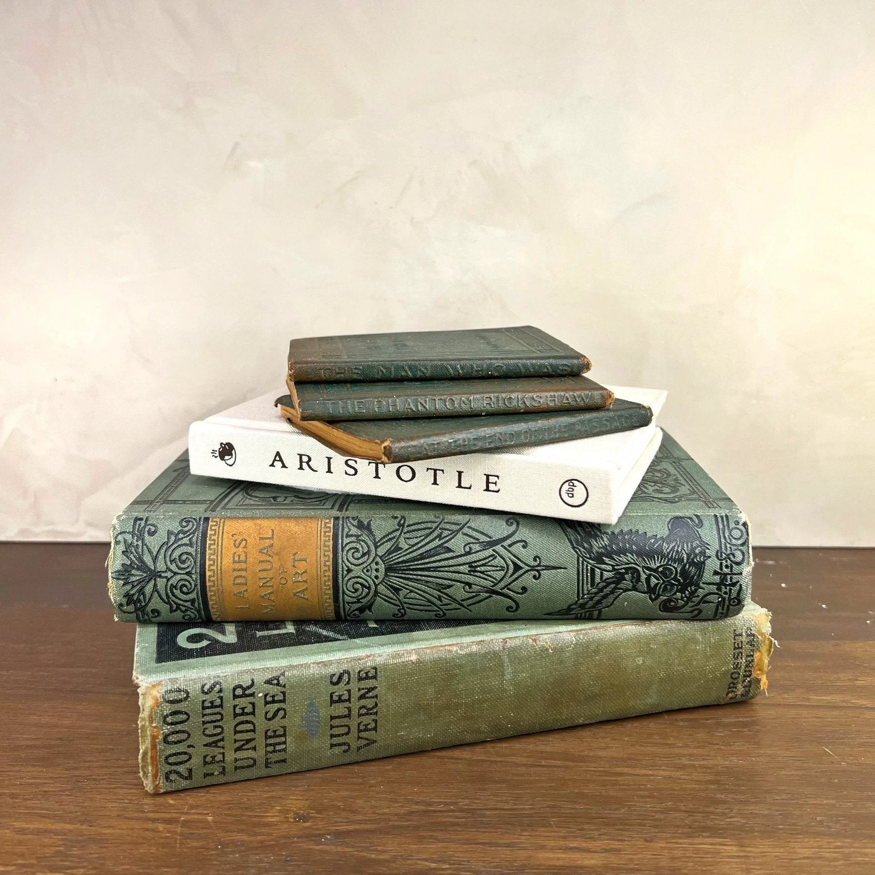 Antique Pocket Bound Books (Kipling, 1920s) - Set of 3