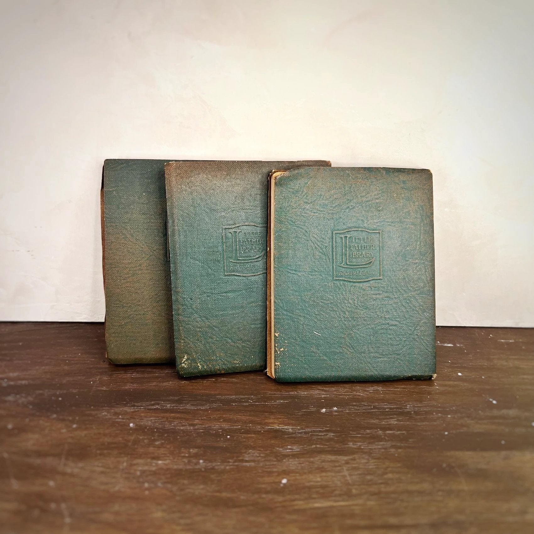 Antique Pocket Bound Books (Kipling, 1920s) - Set of 3