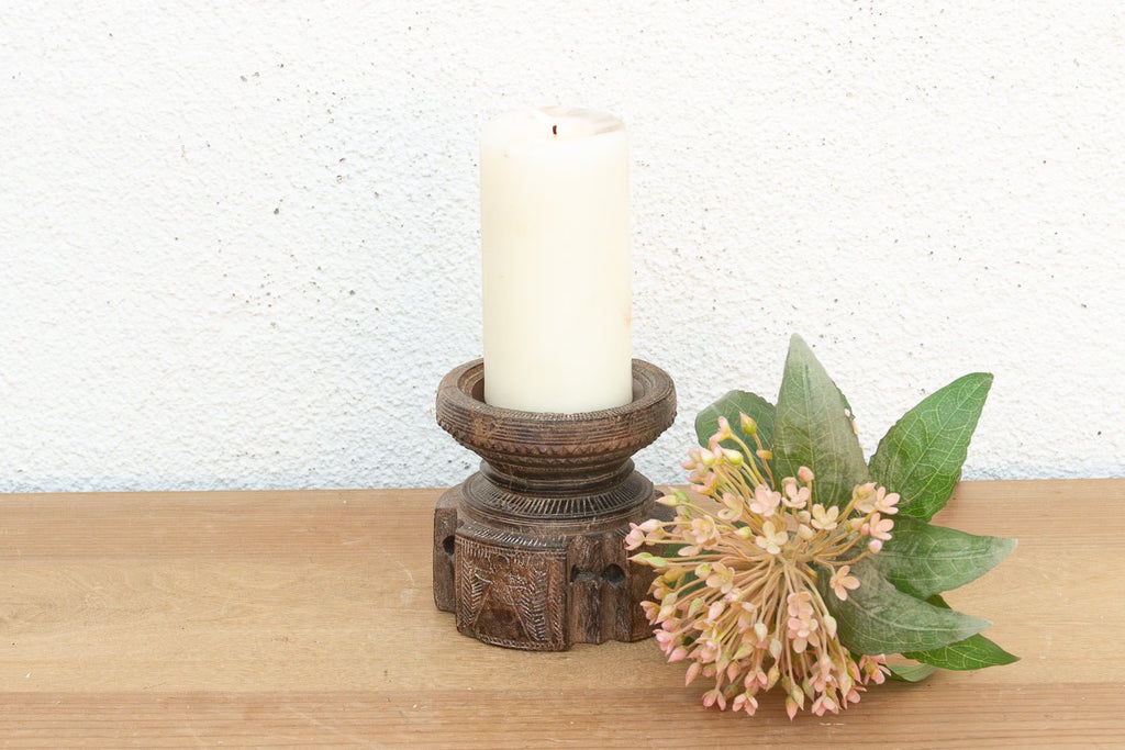 Antique Punjab Farmhouse Seeder Candle Holder La Vie Bien Antique Punjab Farmhouse Seeder