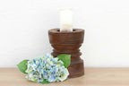 Antique Rice Grinder Candle Holder