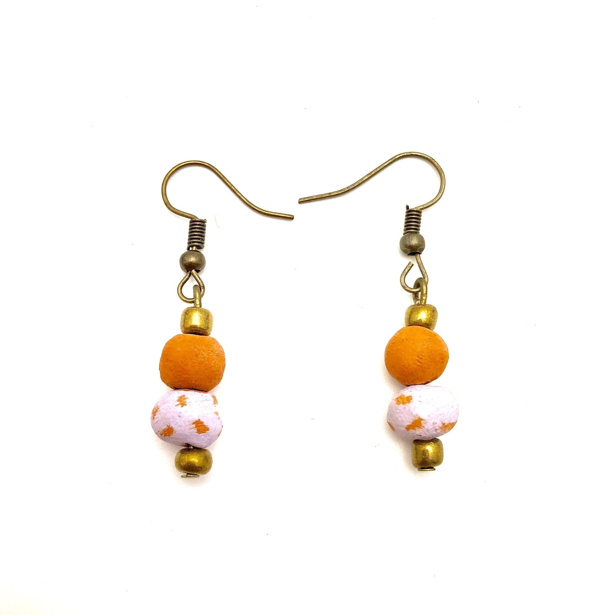 Antiqued Aromatherapy Earrings Earring La Vie Bien Antiqued Aromatherapy Earrings