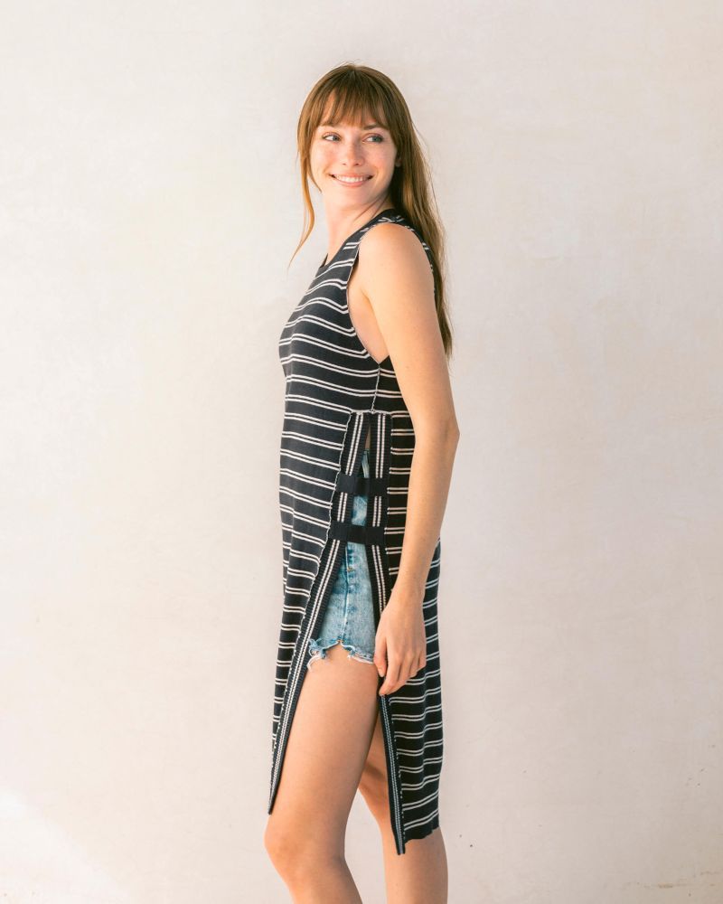 Anywear Open Side Tunic - Available in Two Colors Apparel La Vie Bien Anywear Open Side Tunic - Available in Two Colors