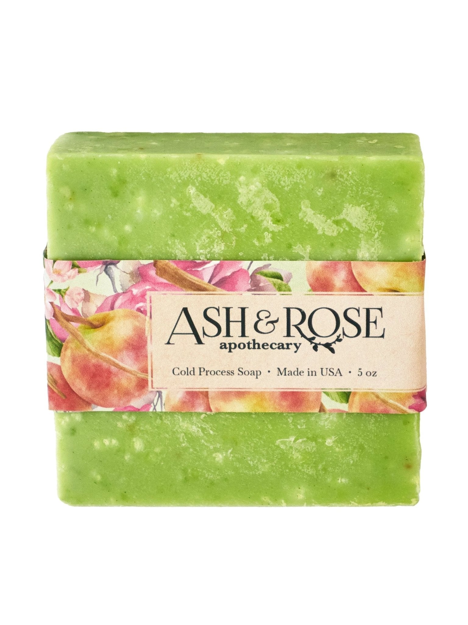 Apple Rose Soap Scrub Bar by Ash & Rose