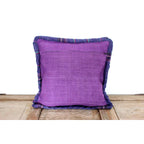 Applique Vintage Flower Handmade Cushion - Thailand Decor La Vie Bien Applique Vintage Flower Handmade Cushion - Thailand