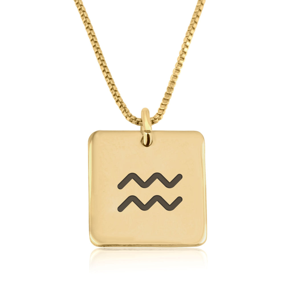 Aquarius Celestial Necklace La Vie Bien Aquarius Celestial Necklace