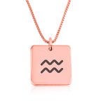 Aquarius Celestial Necklace La Vie Bien Aquarius Celestial Necklace