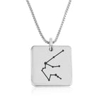 Aquarius Constellation Necklace La Vie Bien Aquarius Constellation Necklace