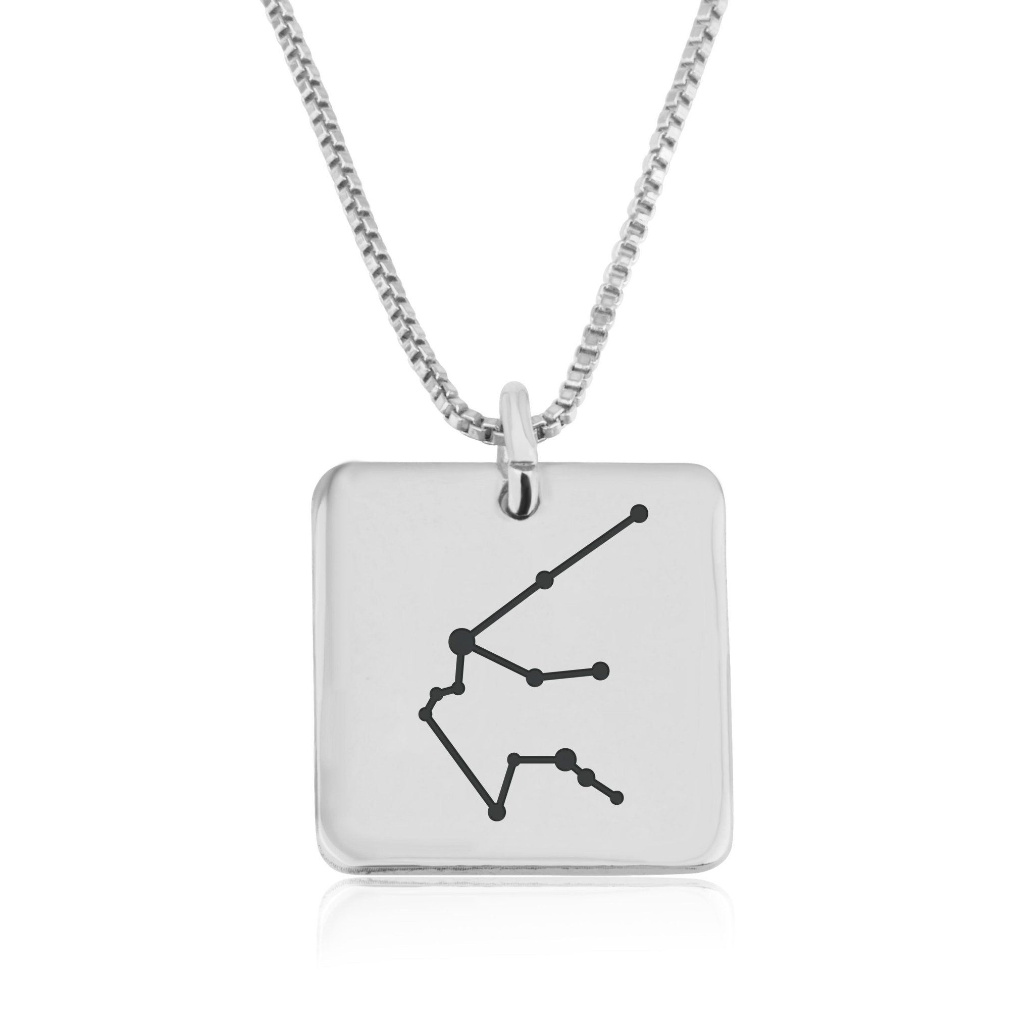 Aquarius Constellation Necklace La Vie Bien Aquarius Constellation Necklace