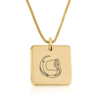 Aquarius Zodiac Necklace La Vie Bien Aquarius Zodiac Necklace