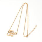 Arabic Calligraphy Name Necklace – Muslim Women Pendant Collection (MAC407)
