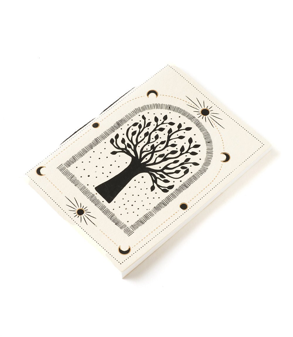 Aranyani Tree of Life 5x7 Recycled Paper Journal HME stock line La Vie Bien Aranyani Tree of Life 5x7 Recycled Paper Journal