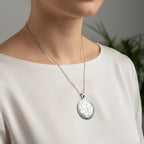 Archangel Gabriel Sigil Pendant in Sterling Silver Pendant La Vie Bien Archangel Gabriel Sigil Pendant in Sterling Silver