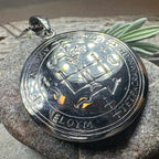 Archangel Gabriel Sigil Pendant in Sterling Silver Pendant La Vie Bien Archangel Gabriel Sigil Pendant in Sterling Silver
